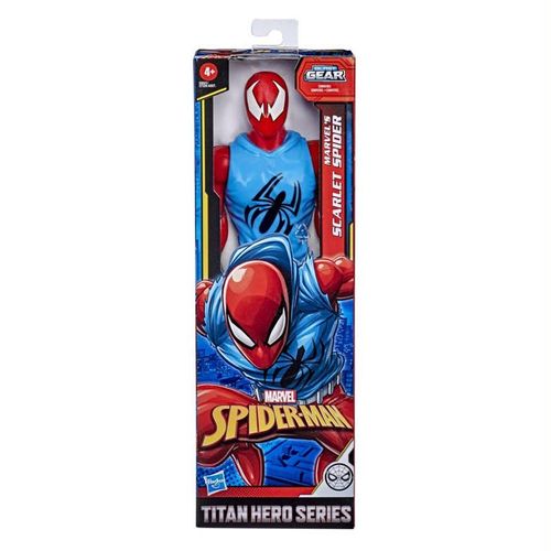 Spiderman Scarlet Spider Figura de Acción Titán
