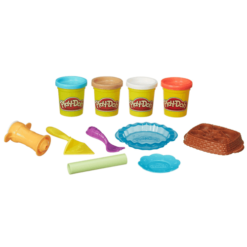 Play-Doh Set de Juegos Pays con 7 Accesorios y 4 Latas