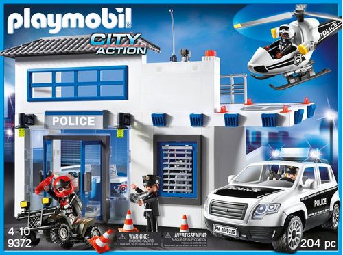 Playmobil Power Item Mega Set de Policía 9372