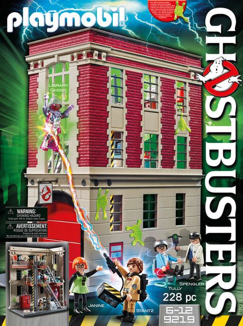 Playmobil Ghostbusters Cuartel Parque de Bomberos