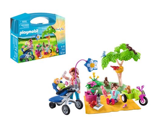 Playmobil Set de Juegos Maletín Grande Pícnic Familiar