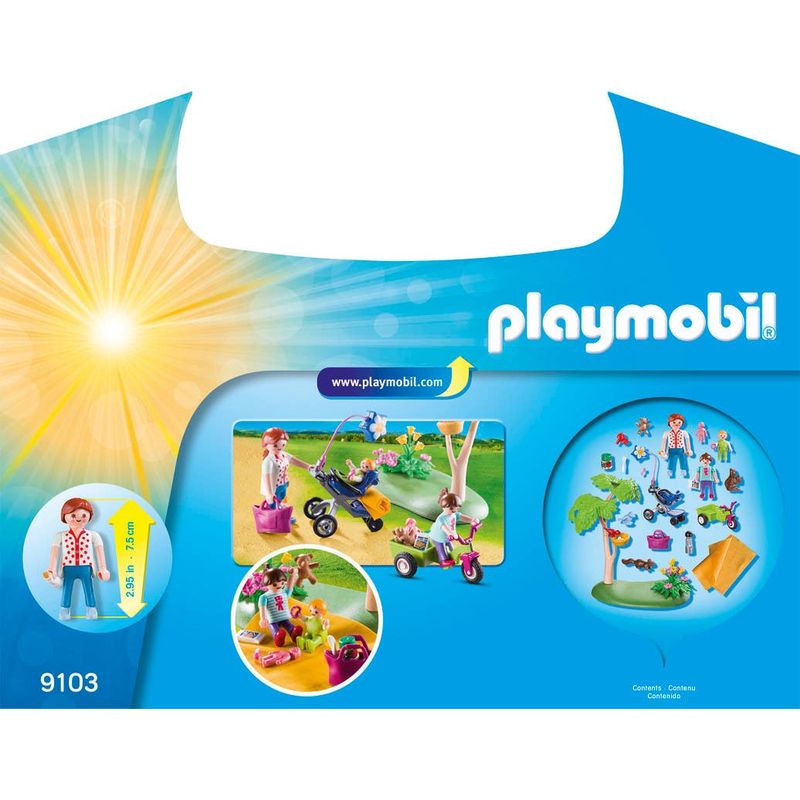Playmobil-Carrying-Case-Maletin-Grande-Picnic-Familiar-9103