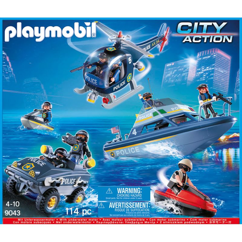 Playmobil-Mega-Set-Juegos-Fuerzas-Especiales-con-5-Vehiculos