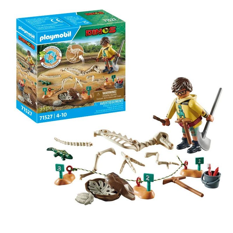 Playmobil-Dinos-Excavacion-arqueologica-con-esqueleto-71527