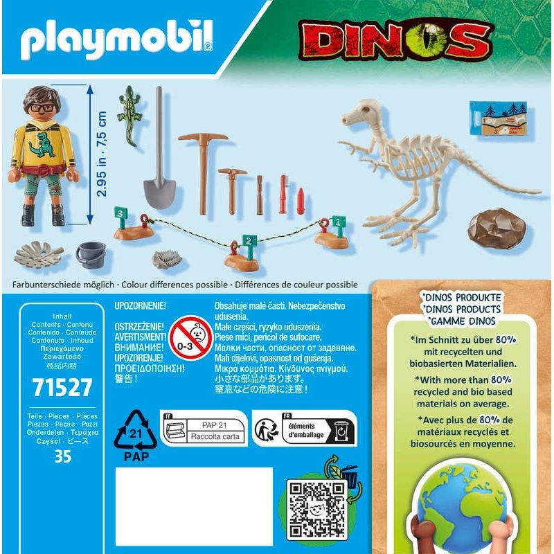 Playmobil-Dinos-Excavacion-arqueologica-con-esqueleto-71527