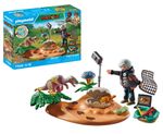 Playmobil-Dinos-Nido-de-estegosaurio-con-ladron-71526