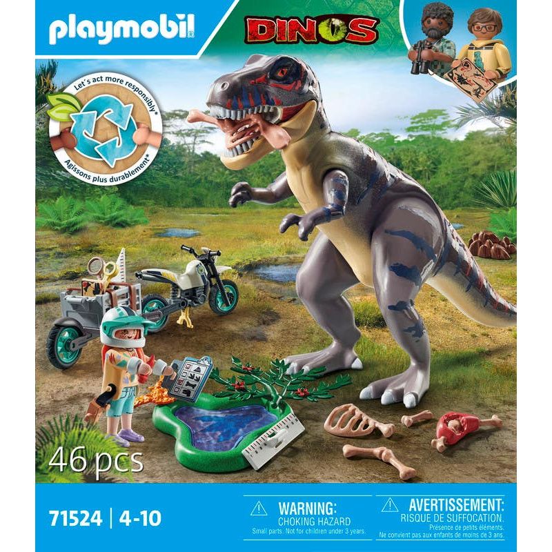 Playmobil-Dinos-T-Rex-y-rastreador-71524