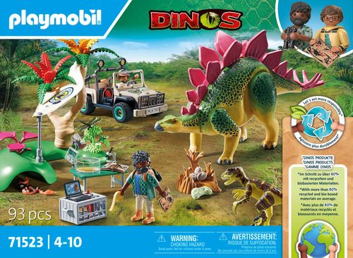 Playmobil Dinosaurios Set de Juegos Campamento de Investigación