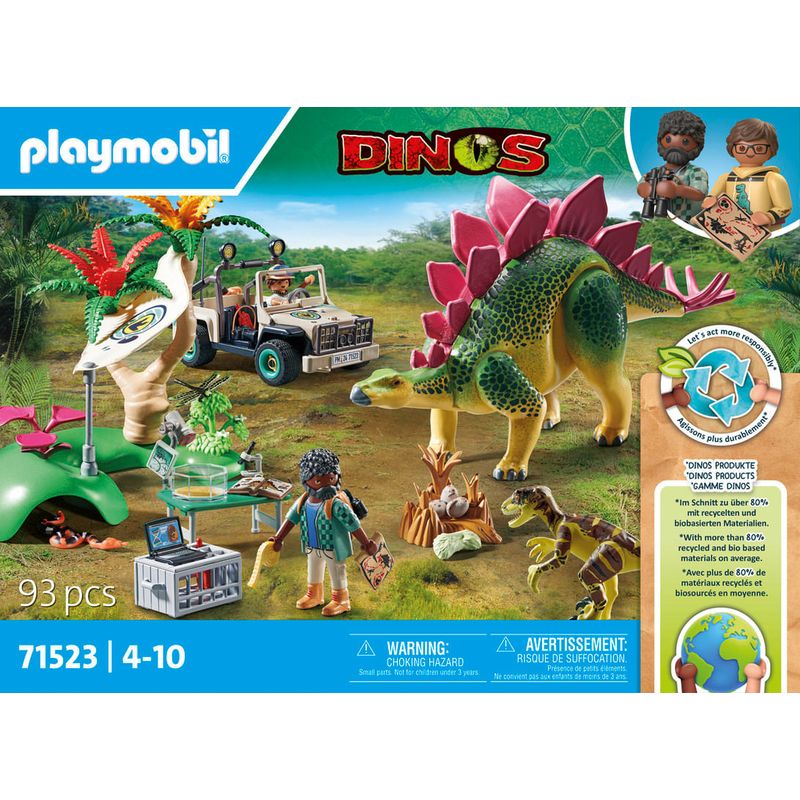 Playmobil-Dinosaurios-Set-de-Juegos-Campamento-de-Investigacion