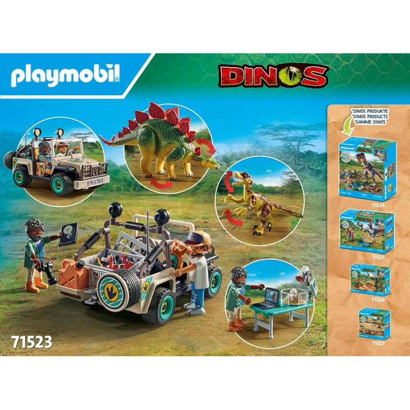 Playmobil-Dinos-Campamento-de-investigacion-dinosaurio-71523