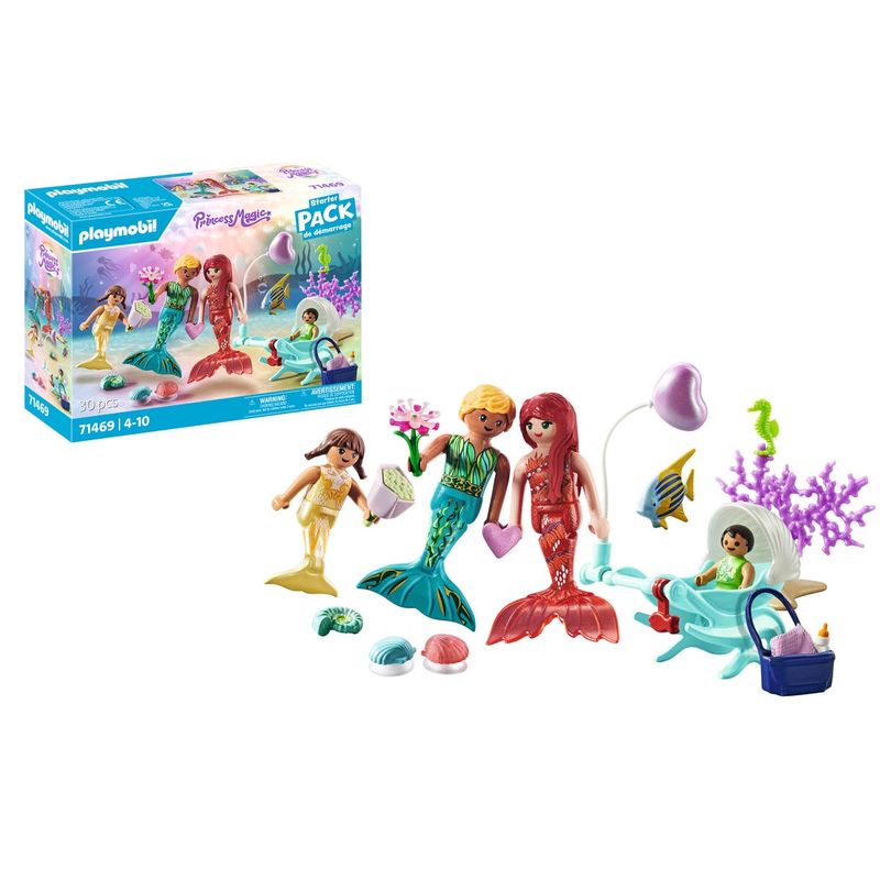 Playmobil-Set-de-Juegos-Familia-de-Sirenas