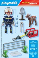 Playmobil-City-Action-bomberos-rescate-de-animal-71467