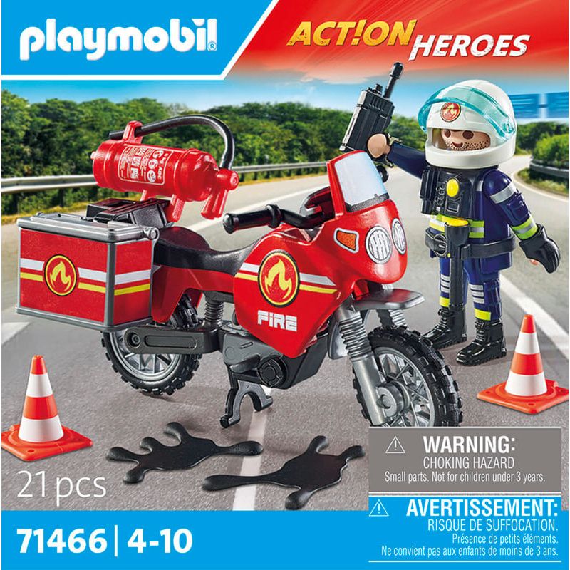 Playmobil-Vehiculo-de-Accion-Moto-de-bomberos