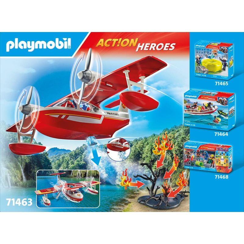Playmobil-City-Action-Hidroavion-de-bomberos-71463