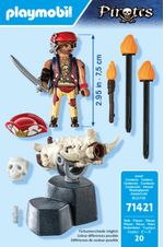 Playmobil-Pirates-Artillero-pirata-71421