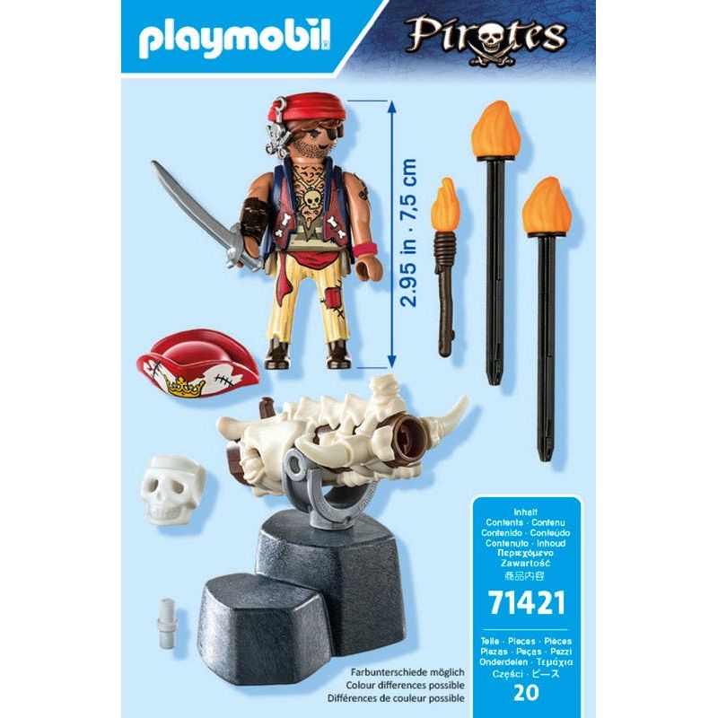 Playmobil-Pirates-Artillero-pirata-71421