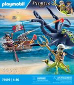 Playmobil-Pirates-Batalla-con-pulpo-gigante-71419