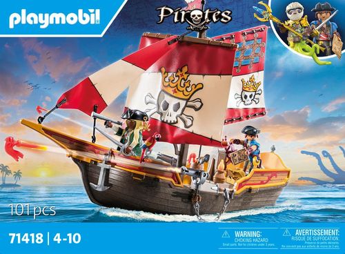 Playmobil Set de Juegos Barco Pirata