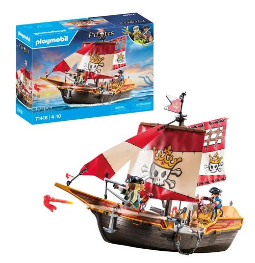 Playmobil Set de Juegos Barco Pirata