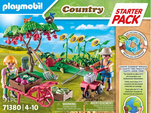Playmobil Set de Juego Huerto de Girasoles