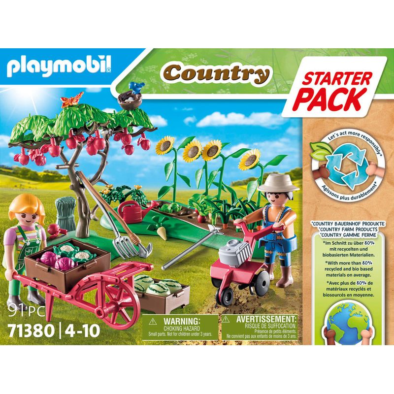Playmobil-Set-de-Juego-Huerto-de-Girasoles