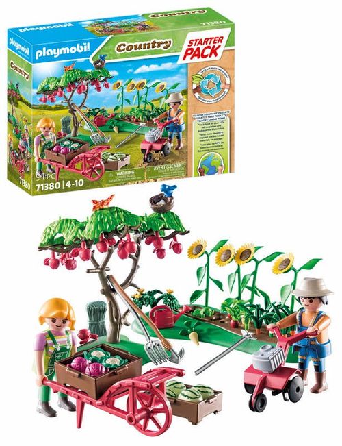 Playmobil Set de Juego Huerto de Girasoles