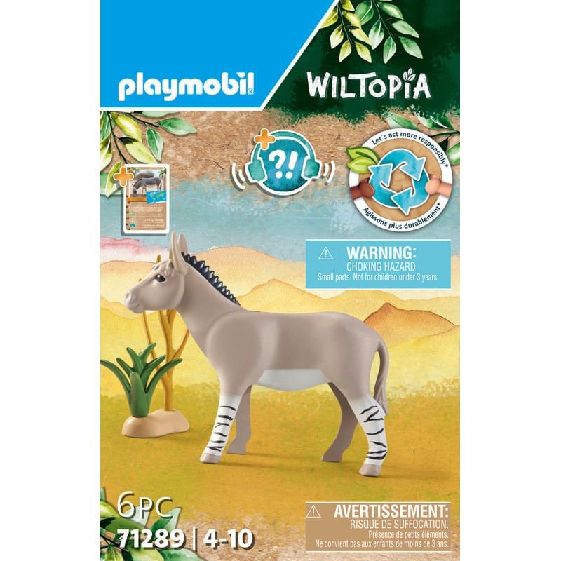 Playmobil-Wiltopia-Burro-Africano