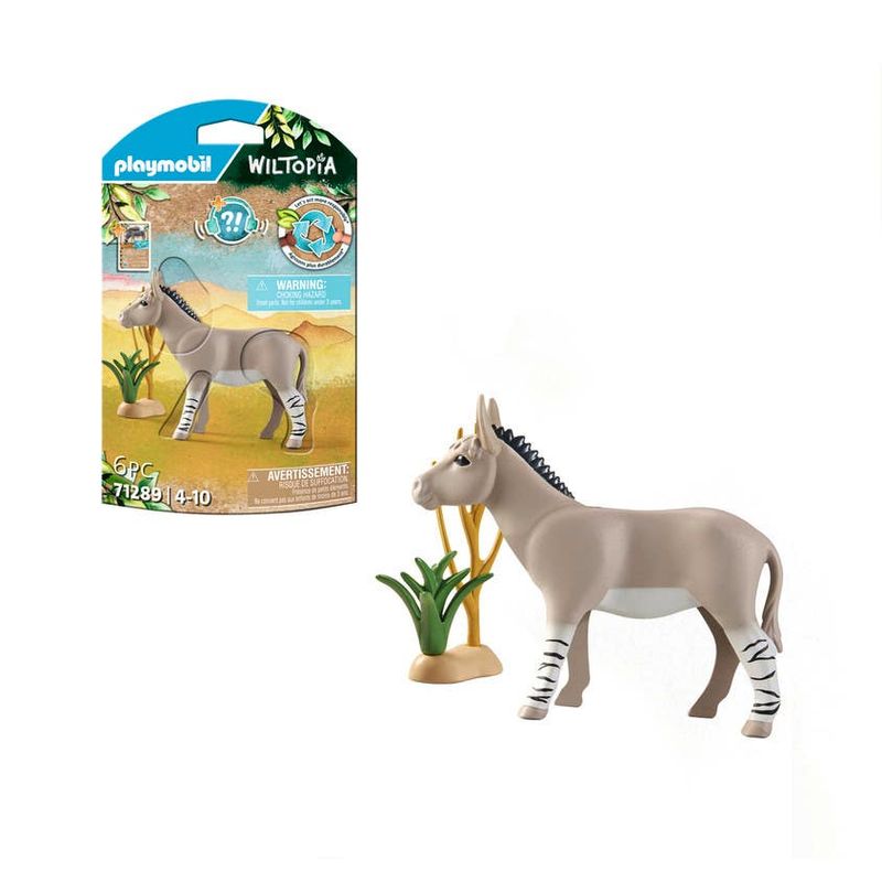 Playmobil-Wiltopia-Burro-Africano-71289