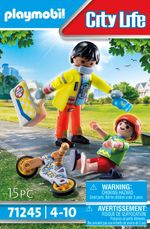 Playmobil-Rescue-Paramedico-con-paciente-71245