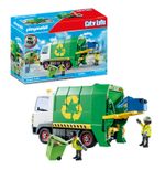 Playmobil-City-Life-Camion-de-Reciclaje-71234