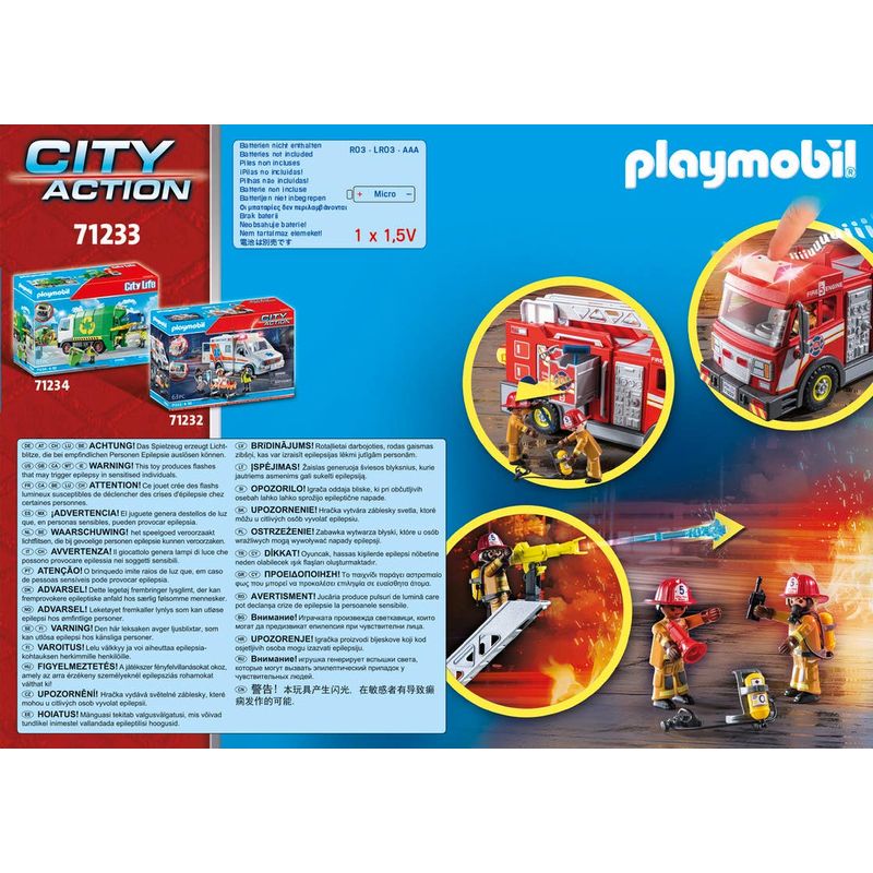Playmobil-Rescue-Camion-de-Bomberos-71233