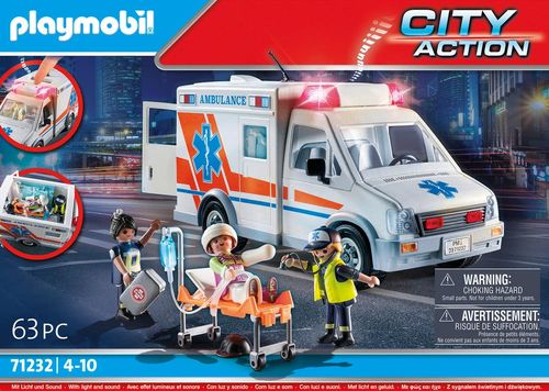 Playmobil City Life Vehículo Ambulancia