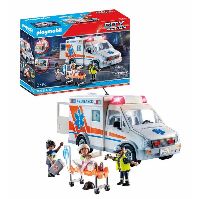 Playmobil-City-Life-Vehiculo-Ambulancia