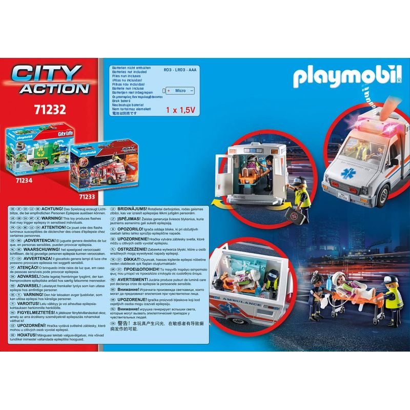 Playmobil-City-Life-Ambulancia-71232