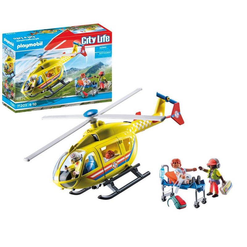 Playmobil-Rescue-Helicoptero-de-Rescate-71203