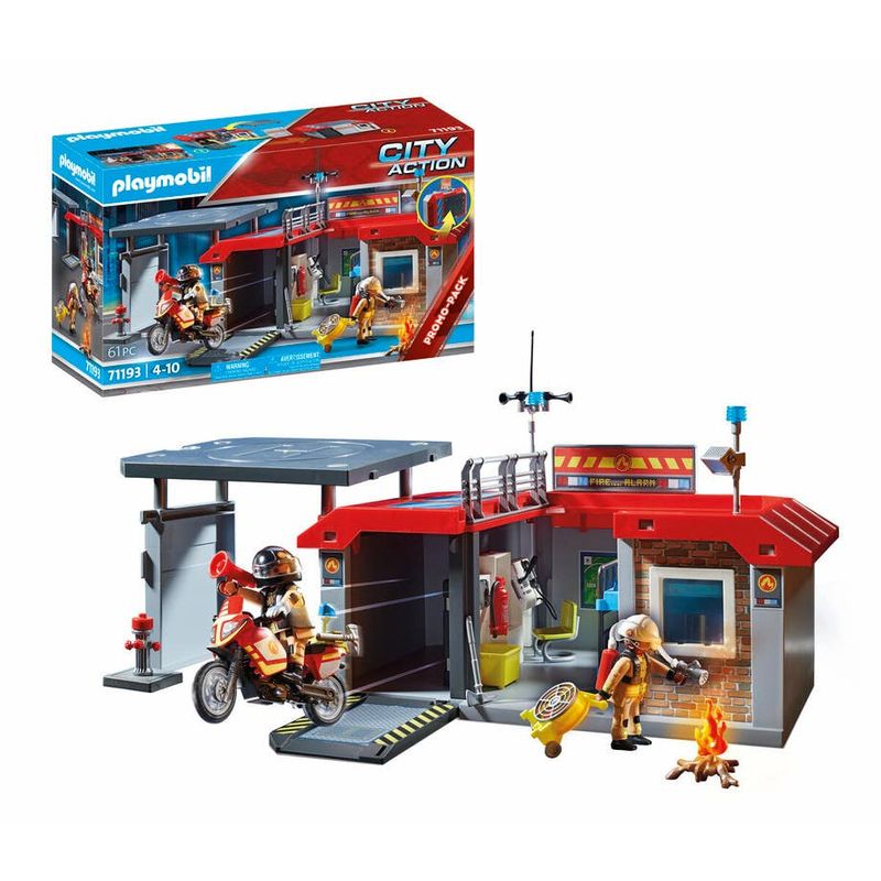 Playmobil-City-Action-Parque-de-Bomberos-71193