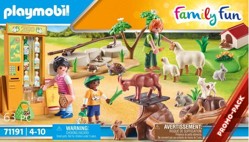 Playmobil Set de Juegos Zoo de Mascotas