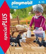 Playmobil-Muñeca-Abuela-con-Gatos