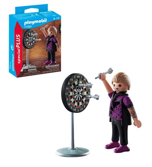Playmobil Muñeco Jugador de Dardos