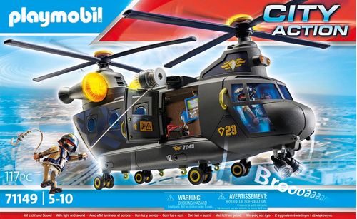 Playmobil Rescue Helicóptero Banana