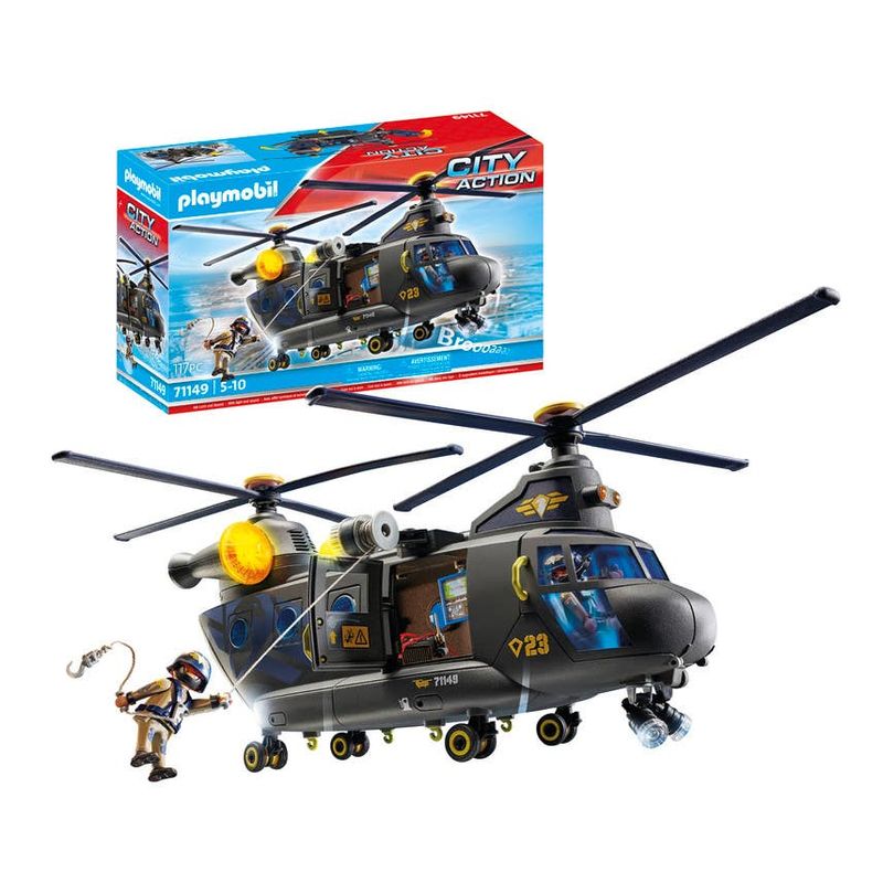 Playmobil-Rescue-Helicoptero-Banana-71149