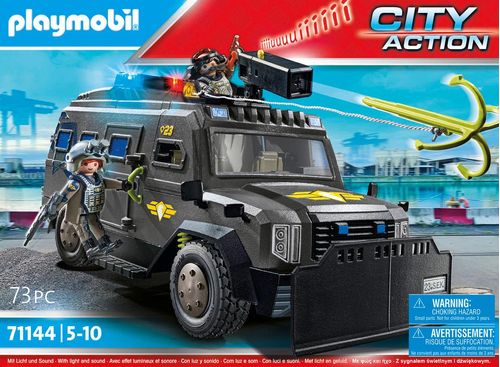 Playmobil Rescue Vehículo Todoterreno SWAT