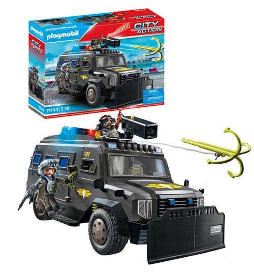 Playmobil Rescue Vehículo Todoterreno SWAT