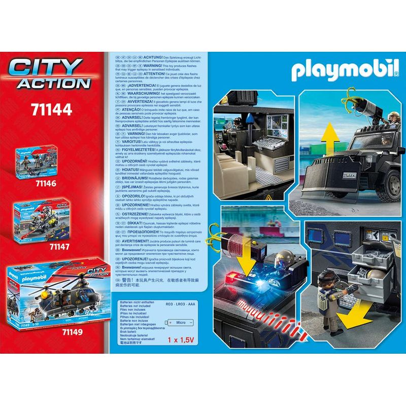 Playmobil-Rescue-Vehiculo-Todoterren-71144