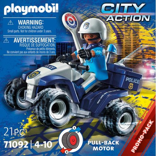 Playmobil Rescue Speed Quad Guardabosques