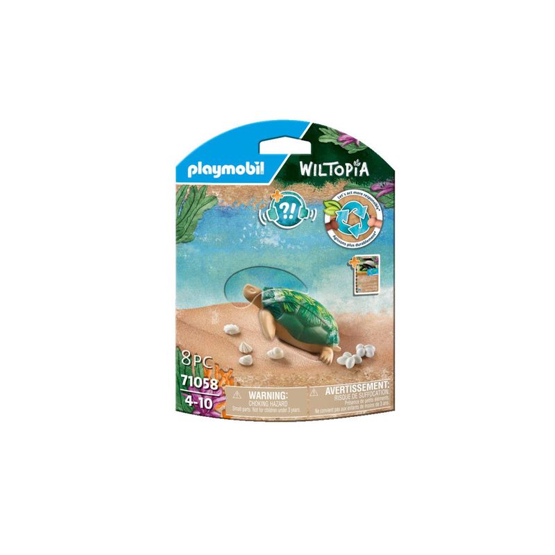 Playmobil-Wiltopia-Tortuga-Gigante-71058