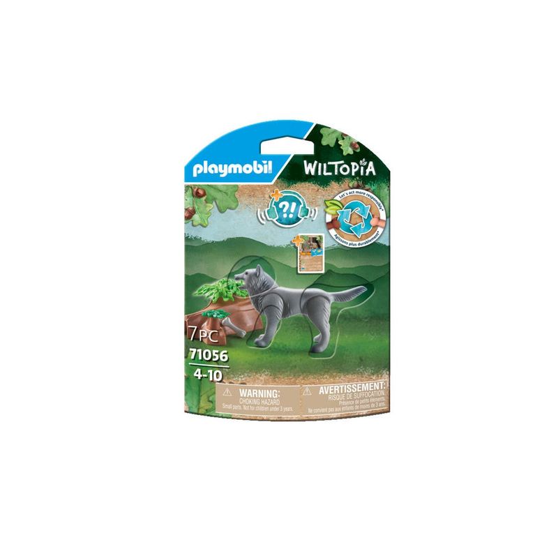 Playmobil-Wiltopia-Figura-Lobo-71056