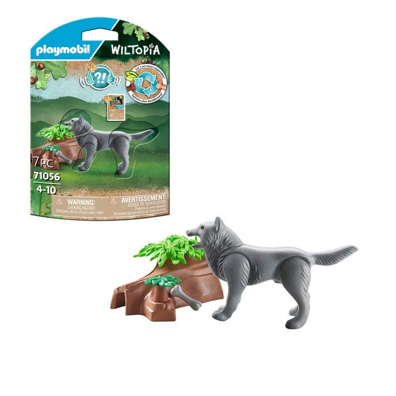 Playmobil-Wiltopia-Figura-Lobo-71056