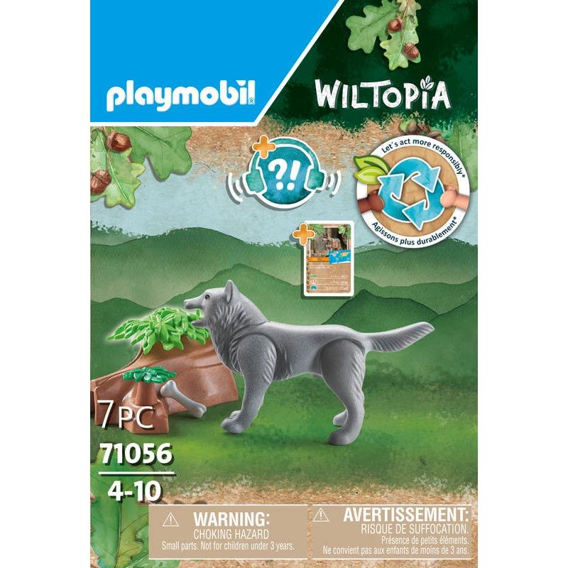 Playmobil-Wiltopia-Figura-Lobo-71056