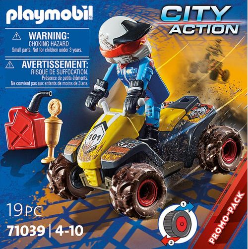 Playmobil Vehículo de Acción Cuatrimoto